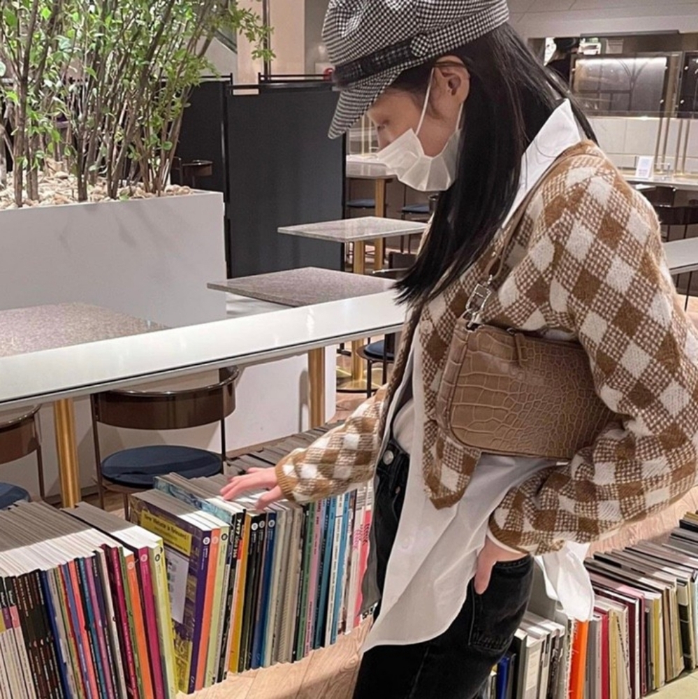 Zara Plaid Cardigan